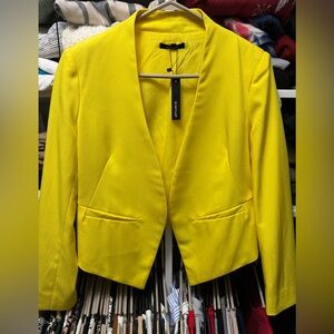 Neon Yellow Women's Blazer